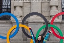 выкса.рф, 🇮🇹🏅 Выксунка Ульяна Богданова работала волонтёром на Олимпиаде в Милане